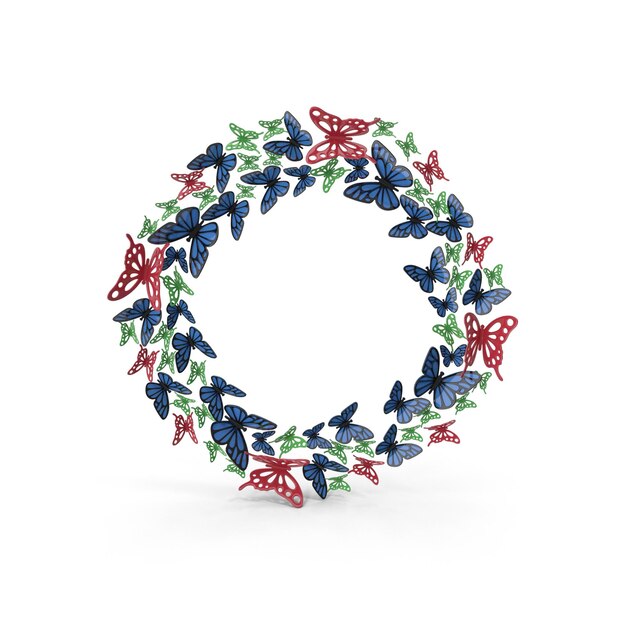 haftowany obrazek z ptakiem